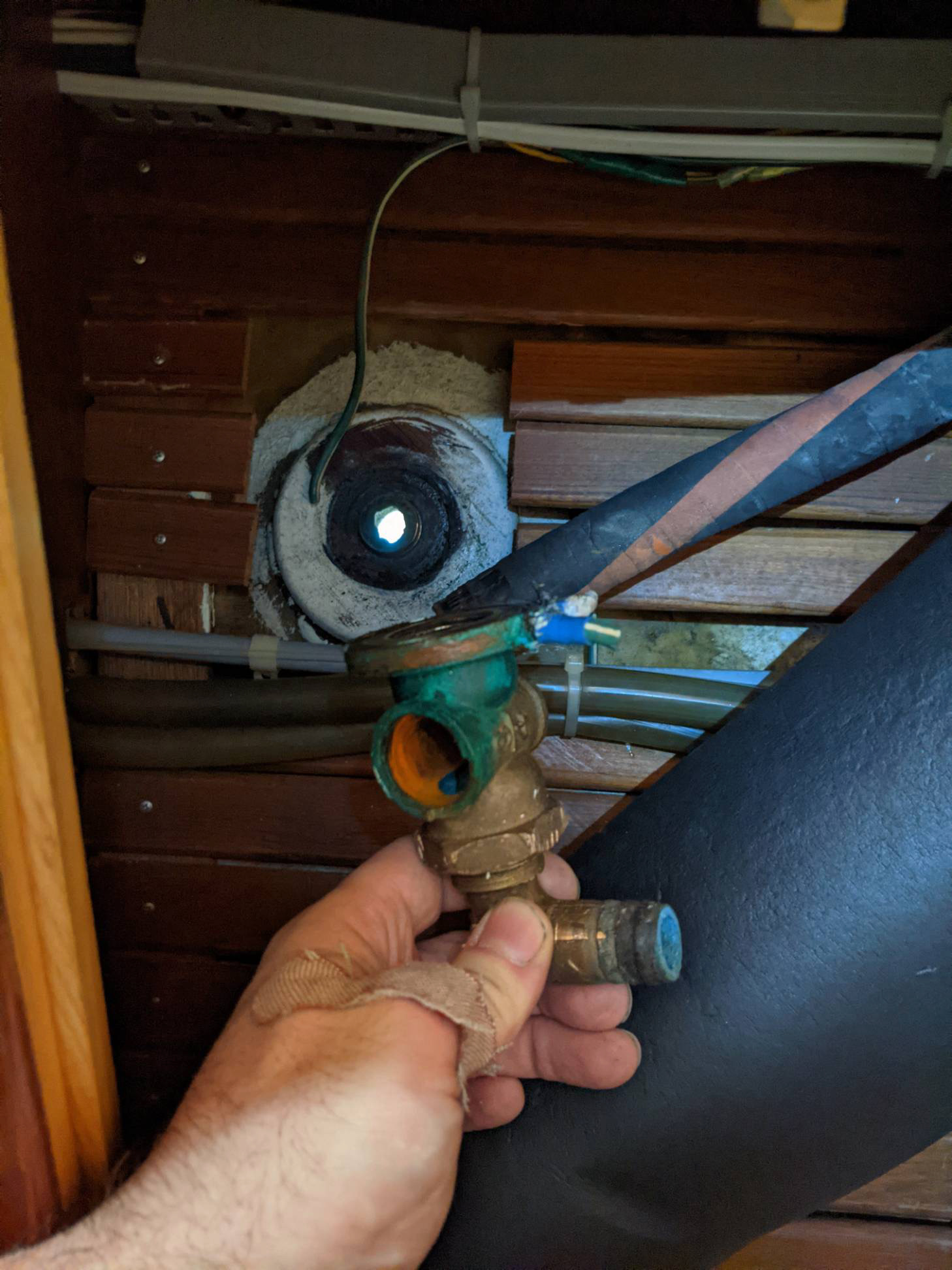 removed seacock valve